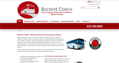 Desktop Screenshot of buckeyecoach.com